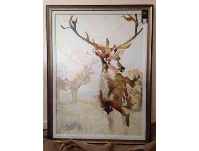 Pair of Prints Titled: Fawn Observation One and Two