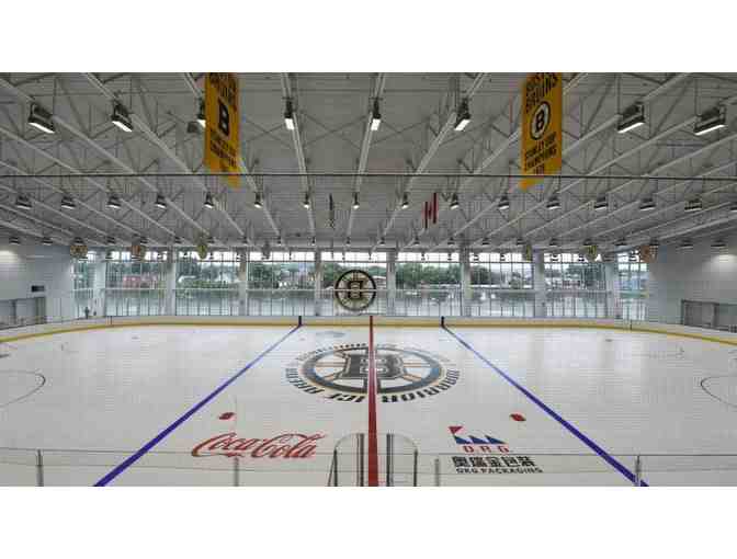 Watch the Boston Bruins at Practice and Ice Skate After with 7 of Your Friends