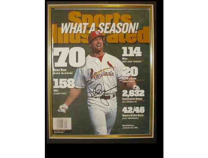 Mark McGwire Autographed 1998 Sports Illustrated Cover