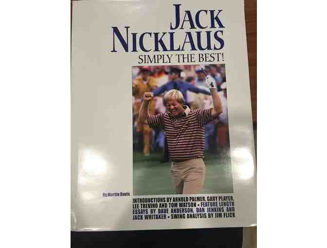 Jack Nicklaus Simply The Best Autographed Book