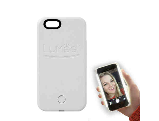 LuMee Light up i-phone case in white - Photo 1
