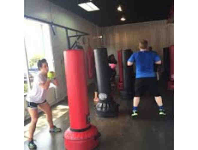 5 Classes @ World Champion Cardio Boxing with tank top