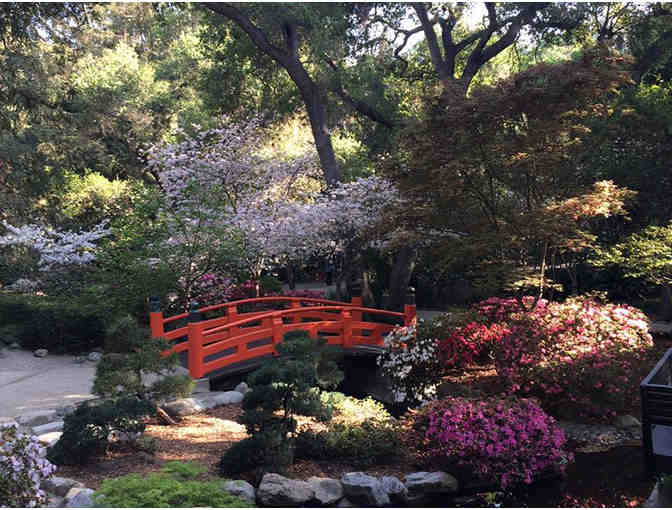 Descanso Gardens -- Family Pass and 4 Train Tickets