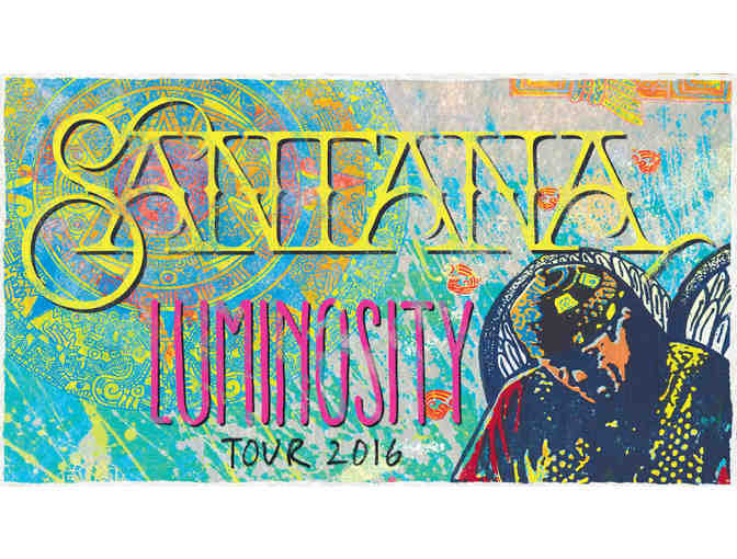 Santana Luminosity 2016 Tour Fan Package