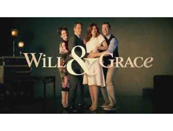 Will & Grace -- 4 Tickets to a taping, signed scripts, photo and t-shirt!