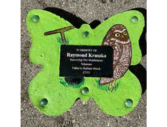 Custom Butterfly Dedication Stones