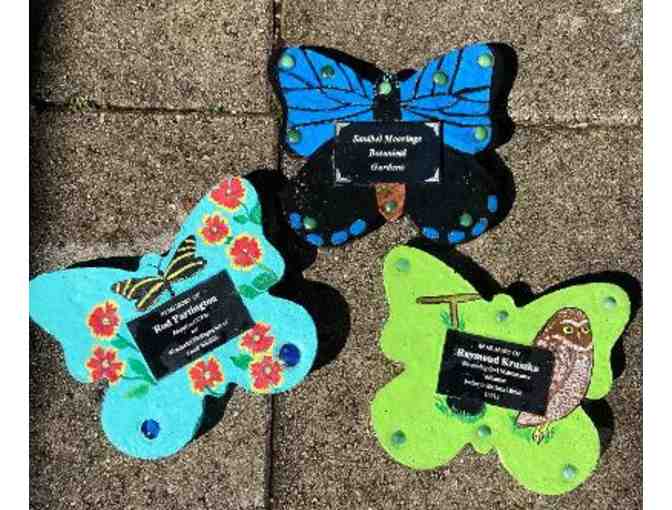 Custom Butterfly Dedication Stones