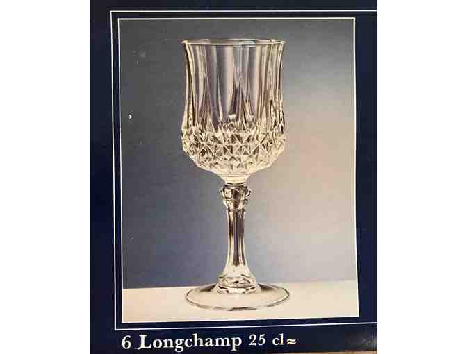 Crystal Stemware 2 sets of 6 Cristal d'Arques