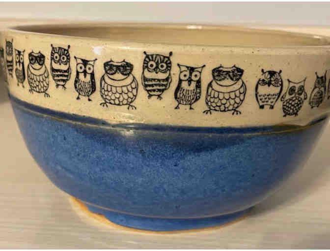 Handmade Owl Bowl (one of a kind) - Photo 1