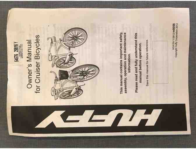 Huffy Nel Lusso Classic Cruiser Bike with Perfect Fit Frame : Women's Blue 26'