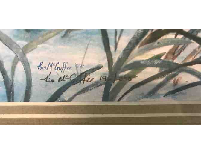 Beautiful Underwater Sea Life Watercolor Print signed by the artist