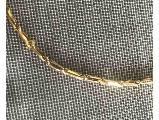 14 ct Gold necklace 20 inches