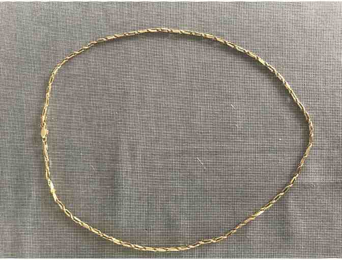 14 ct Gold necklace 20 inches