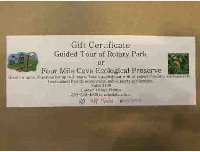 Guided Tour of Rotary Park or Four Mile Cove Ecological Preserve - Photo 1
