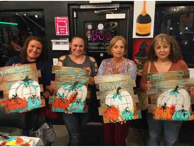 Three Hour Wine and Canvas Experience