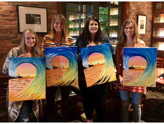 Wine and Canvas - what fun