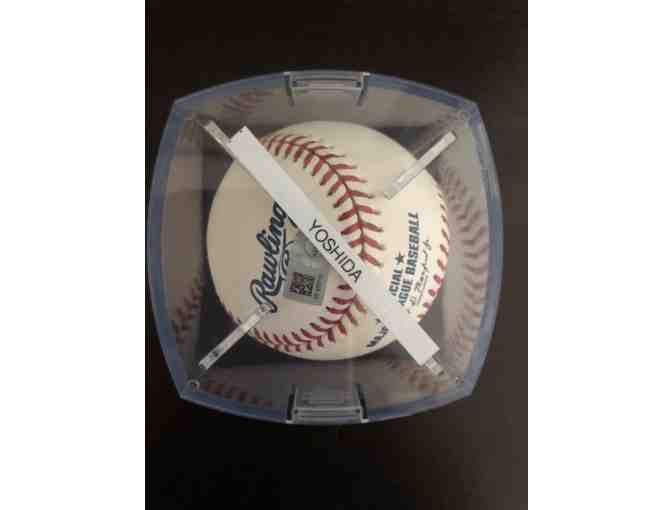 Boston Red Sox Masataka Yoshida autographed baseball and more