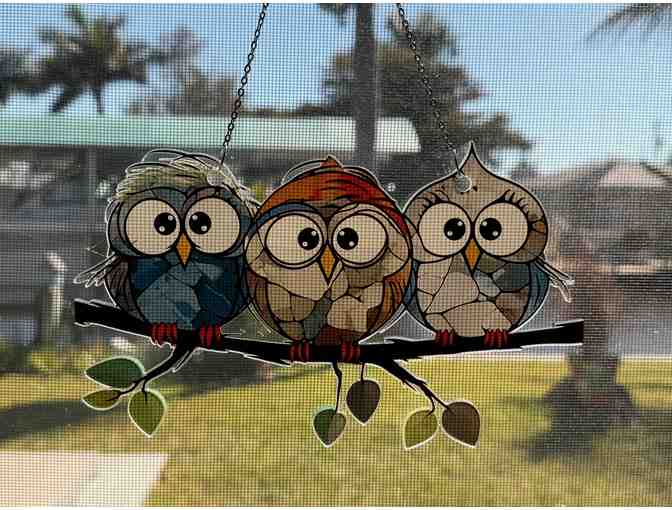 Birds on a Branch Suncatcher - Photo 1