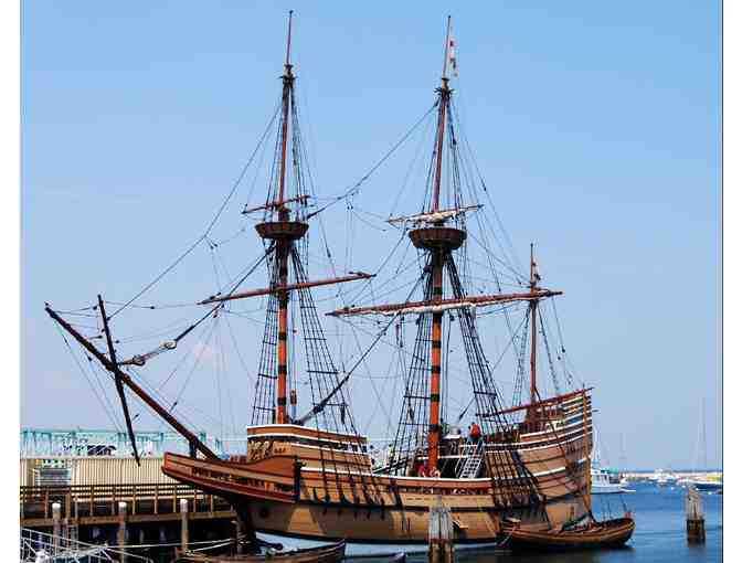 Two passes to the Plimoth Plantation and Mayflower II