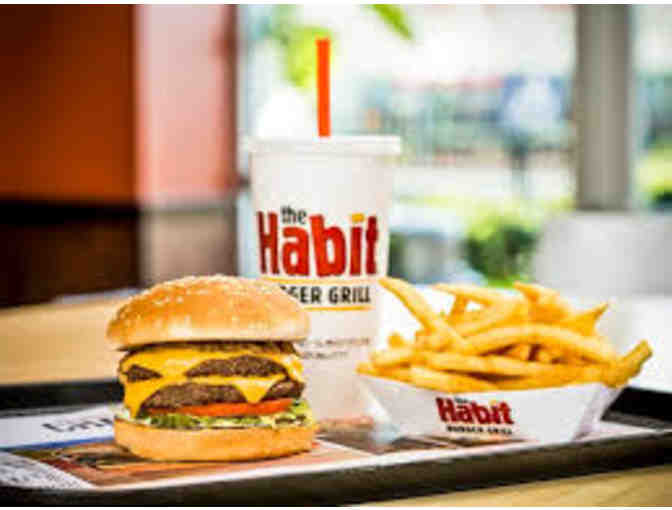 5 Charburgers at The Habit Burger Grill