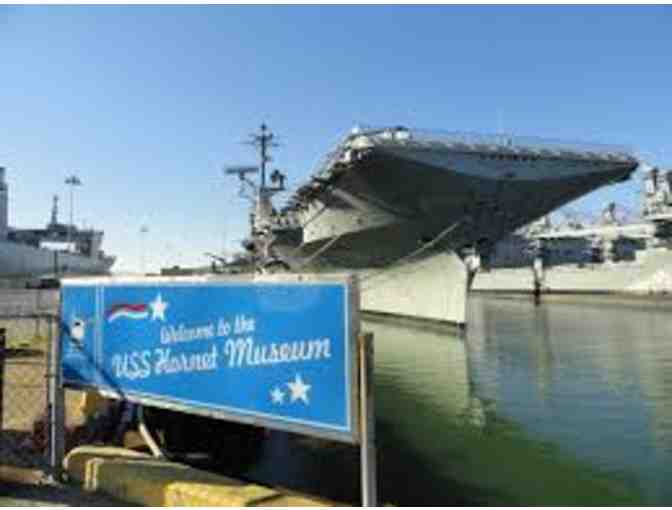 2 Admissions for the USS Hornet Museum