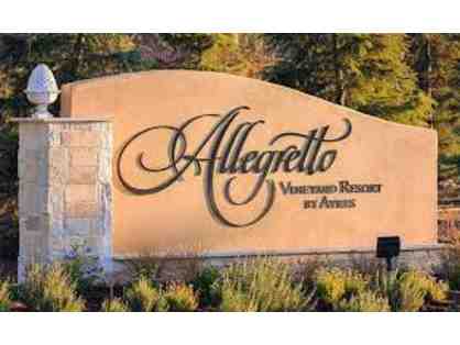 1 Night Stay at the Allegretto Vineyard Resort