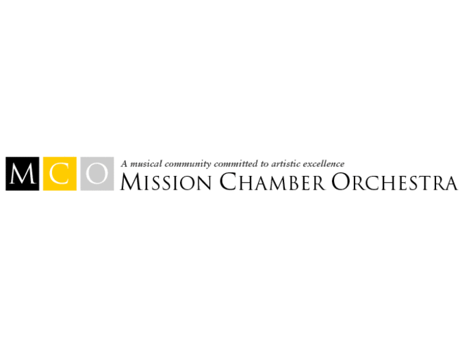 2 Tickets to a Performance of the Mission Chamber Orchestra