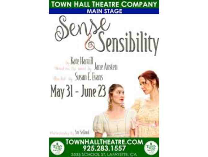 4 Tickets to Town Hall Theatre Company Production of Sense and Sensibility
