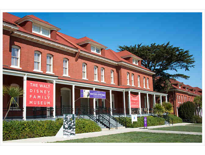 4 General Admission Tickets for The Walt Disney Family Museum