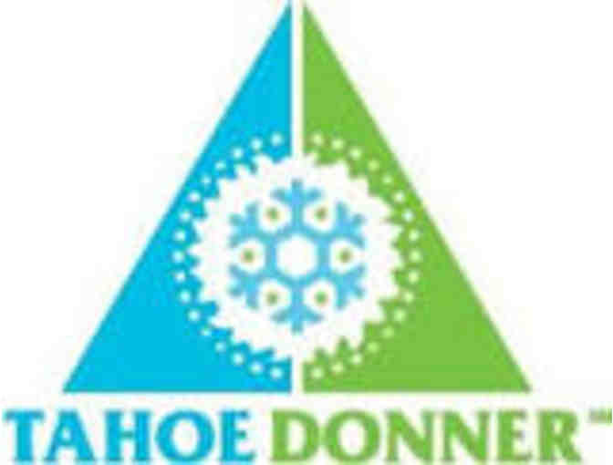 2 Downhill Lift Tickets for Tahoe Donner During the 2018-19 Season
