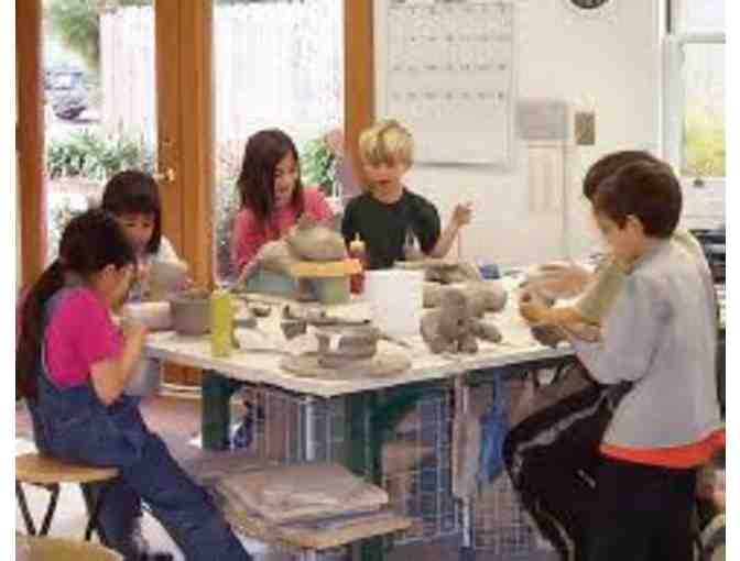 1 Wet Clay Class at Kids 'N' Clay Pottery Studio