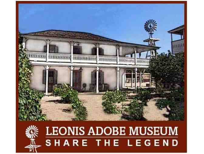 1 Year Membership for the Leonis Adobe Museum