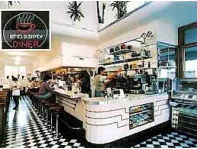 $25 Gift Certificate Good at Bette's Oceanview Diner