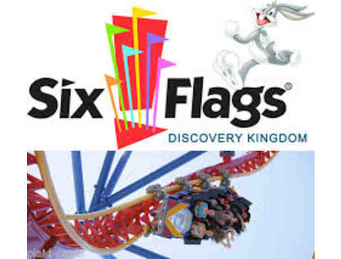 2 One-Day Admission Tickets to Six Flags Discovery Kingdom