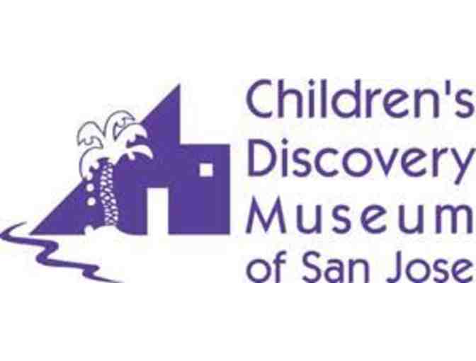 4 Passes for the Children's Discovery Museum of San Jose