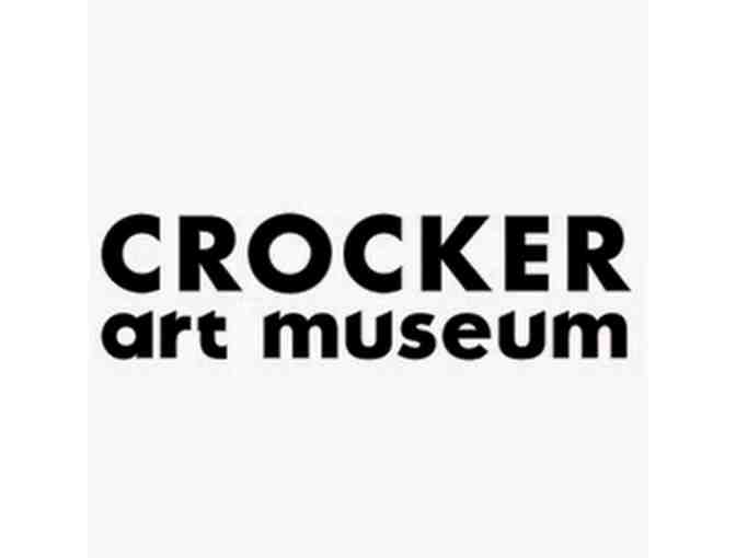 2 Admissions to the Crocker Art Museum