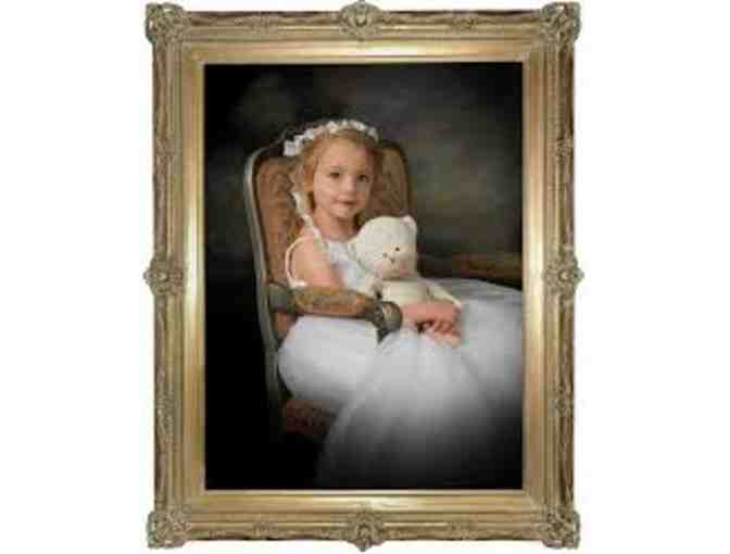 $3,000 Gift Certificate for an individual child portrait on a 14 inch canvas - Photo 3