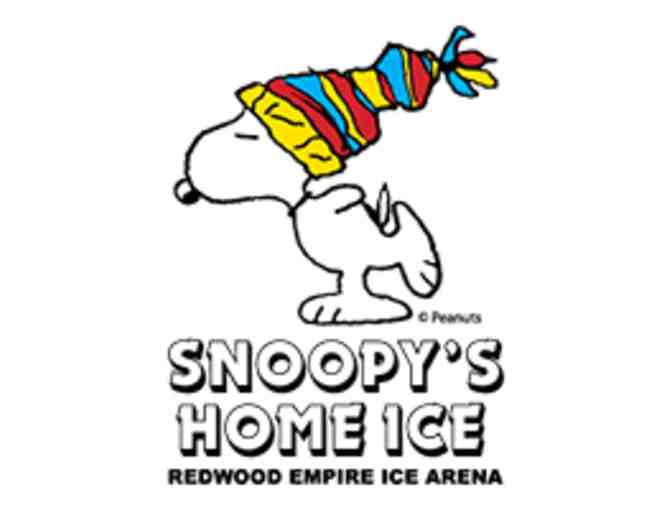 4 Admissions with Skate Rentals to Snoopy's Home Ice - Photo 1
