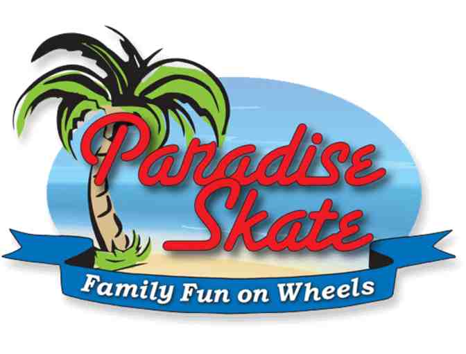 Admission and Quad Skate Rental for 4 at Paradise Skate
