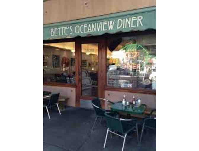 $25 Gift Certificate Good at Bette's Oceanview Diner - Photo 2