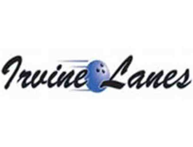4 $15 Gift Certificates for Bowling at Irvine Lanes