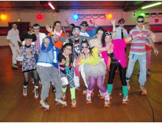 Admission and Quad Skate Rental for 4 at Paradise Skate