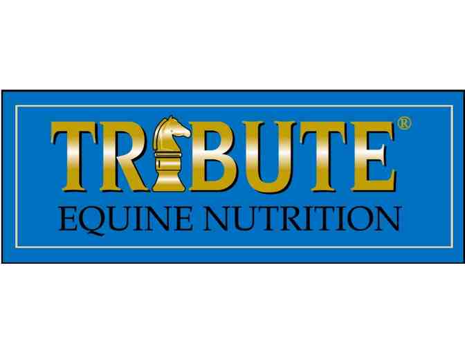 10 Bags of Tribute Horse Feed Plus Cap and Saddle Pad from CFC Farm and Home Center