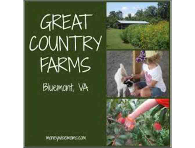 Great Country Farm Family Season Pass