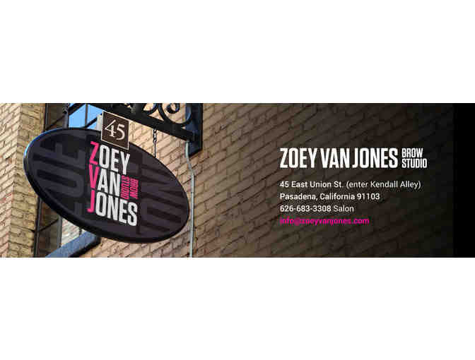 Zoey Van Jones Brow Studio - $45 Eyebrow Shape with Annel