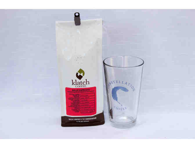 Constellation Coffee in La Canada - 2 Drinks + Klatch Expresso + Pint Glass