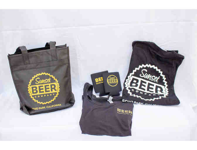 Beer Lovers Swag Bag + $75 in Gift Cards to Sunset Beer Co. & Congregation Ale House