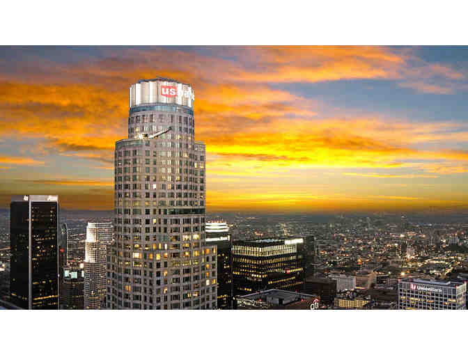 Top of LA! 71Above in OUE Skyspace LA -  $200 Restaurant Gift Card and Flex Skyslide for 2