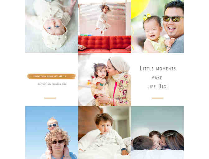 Photography by Meda - Gift Card for Family Photo Session and Artwork