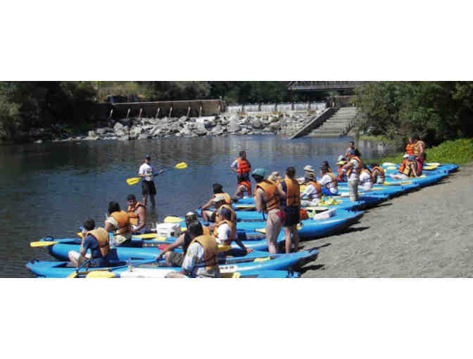 Self-Guided Raft Trip Down the Russian River! 2 Adults and 2 kids!